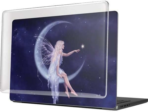 Skinit Case + Skin Compatible with MacBook Pro 14in (2021) - Tate and Co. Half Moon Fairy Design