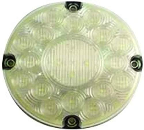 Lámpara Led Redonda Blanca 7" para Retroceso de Bus miniatura 1