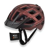 Maroon Red / 49-53 (S) K-Fit Black Clear - Serratura a griglia QuickStop per regolazione della lunghezza della cinghia, tecnologia maxSHELL