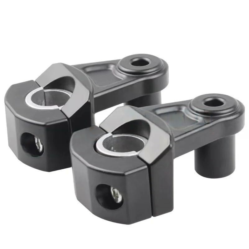 Guidon moto risers 22mm en alliage d'aluminium adaptateur de rechange