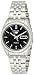 Seiko - SNK361K1-5 - Montre Homme - Automatique Analogique - Cadran Noir - Bracelet Acier Gris