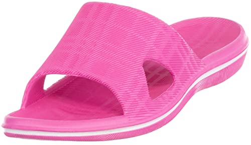 Brandsseller Ciabatte da bagno da donna, tinta unita, rosa rosa, 38/39 EU