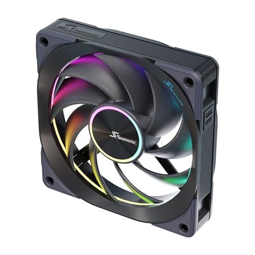 Ventilador MAGFLOW ARGB de 1 kit para refrigeración de caja de PC 5