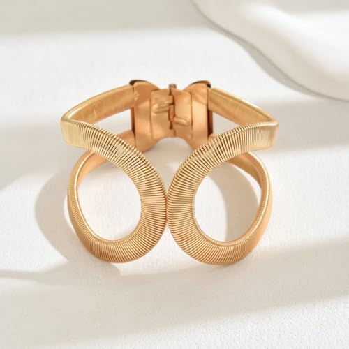 Image of Shining Diva Fashion Gold Plated Stylish Kada Bangle Cuff Bracelet for Women & Girls