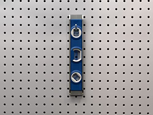 Triton Products 71123 Durahook 1-Inch Single Rod 30 Degree Bend 3/16-Inch Diameter Zinc Plated Steel Pegboard Hook For Duraboard Or 1/8 Inch And 1/4 Inch Pegboard, 10-Pack #TOP1