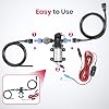 GASLAND Bomba de agua 12V para camper con flujo 1.6 GPM y interruptor de presión automático miniatura 7