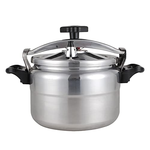 Alpine Cuisine Pressure Cooker/canner Aluminum 11 Liters, Bakelite Handle Mirror Polishing, Super Safety Lock, Cook Delicious Food in Less Time, Easy to Open & Close, Suitable for All Kinds of Stoves
