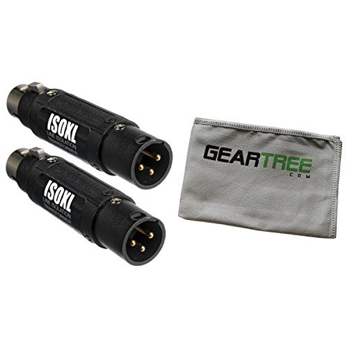 Whirlwind ISOXL Line Level Isolation Transformer Two-Pack Bundle w/Cable