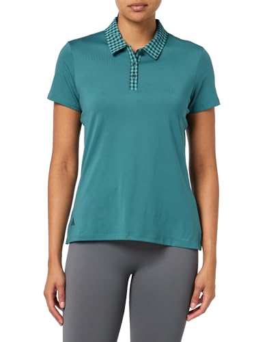 Polo Adidas Ultimate365 Vichy femme, vêtement de sport léger à manches courtes pour l'été