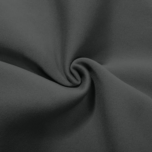 Mens Drawstring Waist Wide Leg Athletic Pants Lightweight Stretch Fabric Casual Sporty Loungewear Trousers with4