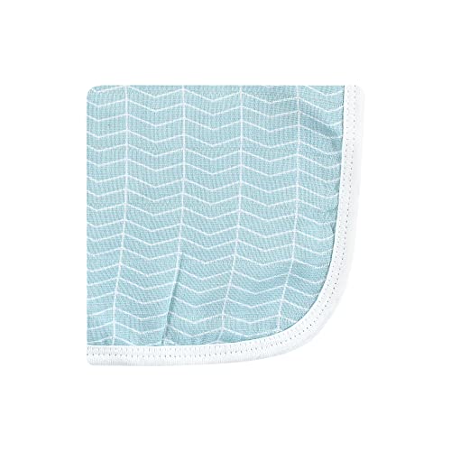 Image of Hudson Baby Unisex Baby Cotton Muslin Washcloths, Dino, 10x10 in