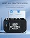 LEKATO Electric Guitar Amp, 10W Mini Guitar Amp, Distortion, Clean, Delay, Three-Band EQ, Gain Regulation, Bluetooth Guitar Amp Portable for Travel, Room Practice
