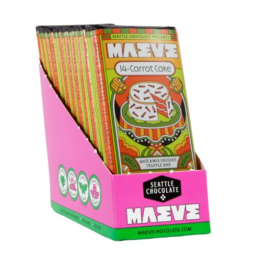 Maeve Chocolate 14-Carrot Cake Truffle Bar (12 Count)