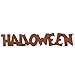 Bulk Buy of Halloween Rusty Tin Script Cutouts | 25 Cutouts