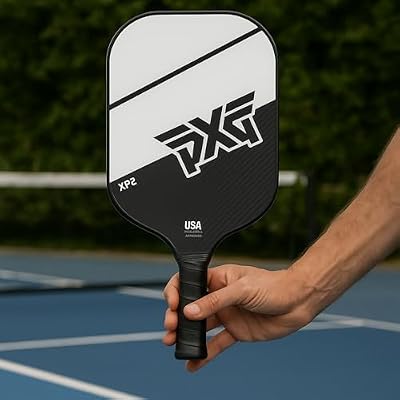 PXG Pickleball Paddle Carbon Fiber Honeycomb Core Edgless Design Elongated Face XP2