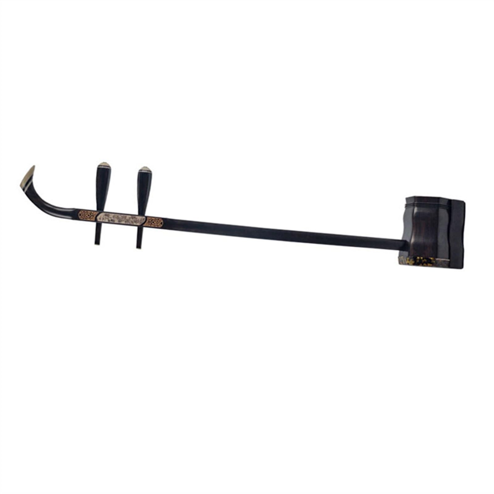 Chinois Erhu Instrument À Cordes Ethnique Chinois Erhu Hexagonal En Bois De Santal Noir Avec Étui Et Archet
