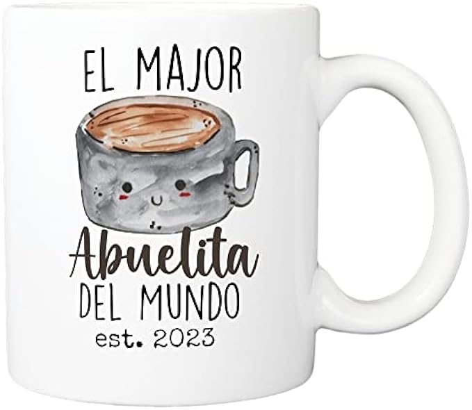 Dtaakis Promoted To Grandma, New Baby Announcement, Pregnancy Announcement, Birthday Christmas Gift, Abuelo Mug, Grandma Grandpa Mug Set, Gift For Abuelita Gift