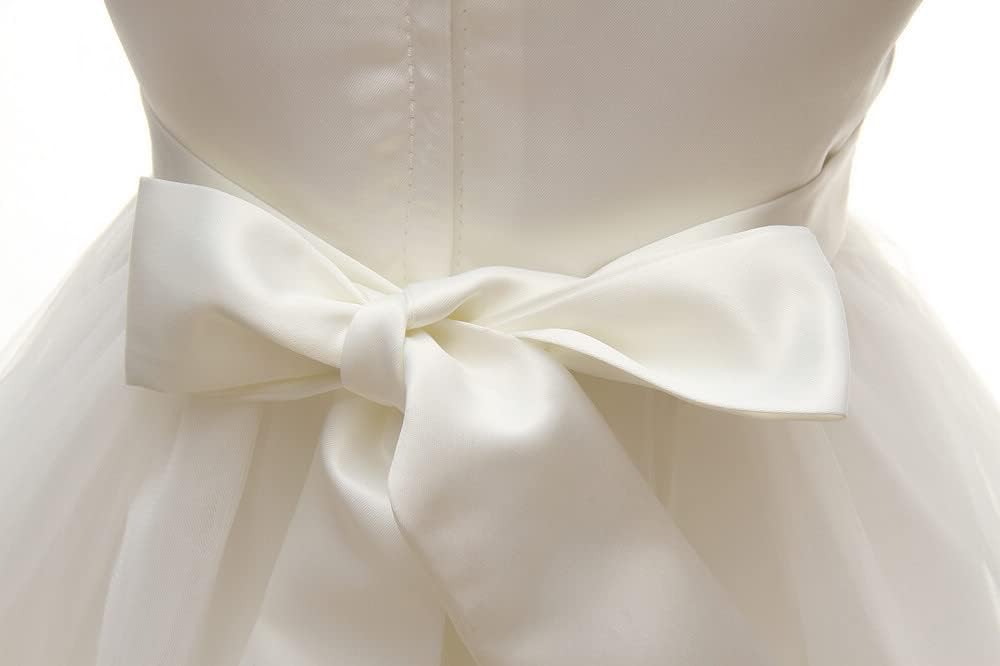 3Pcs Set Baby Girl Dress Christening Baptism Gowns Formal Dress - Image 7