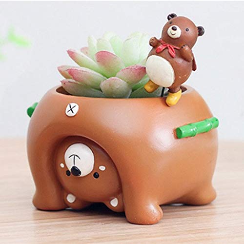 See full amazon price history chart for GeekGoodies Cute Animal Shaped Cartoon Flower Pots Creative Home Decoration Succulent Vase Flower Pots/Cactus Plant Pot/Desktop Flower Pot/Mini Bonsai Pot (Bear) GeekGoodies Cute Animal Shaped Cartoon Flower Pots Creative Home Decoration Succulent Vase Flower Pots/Cactus Plant Pot/Desktop Flower Pot/Mini Bonsai Pot (Bear) (B07T8CXT26) Amazon Price History, Amazon Price Tracker