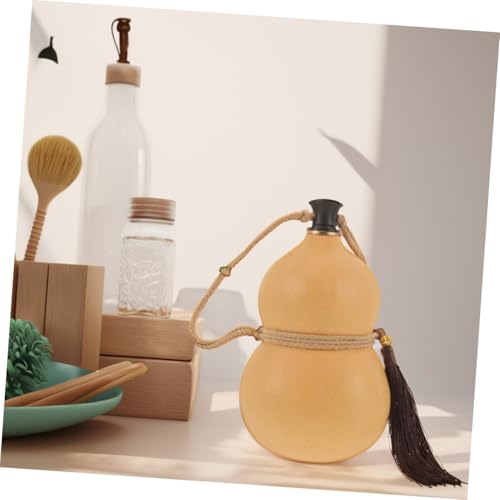 Solución portátil: botellas con forma de calabaza OUNONA para acampar 6