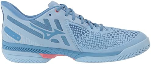 Mizuno Women's Tennis Shoe, Dutch Canal-White, 9 | Image 5