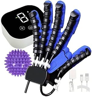 Rehabilitation Robot Glove for Hand Therapy, Arthritis Relief, Hand Function Training Device, Stroke Recovery Aid, Alleviate Muscle Stiffness, Improve Grip Strength