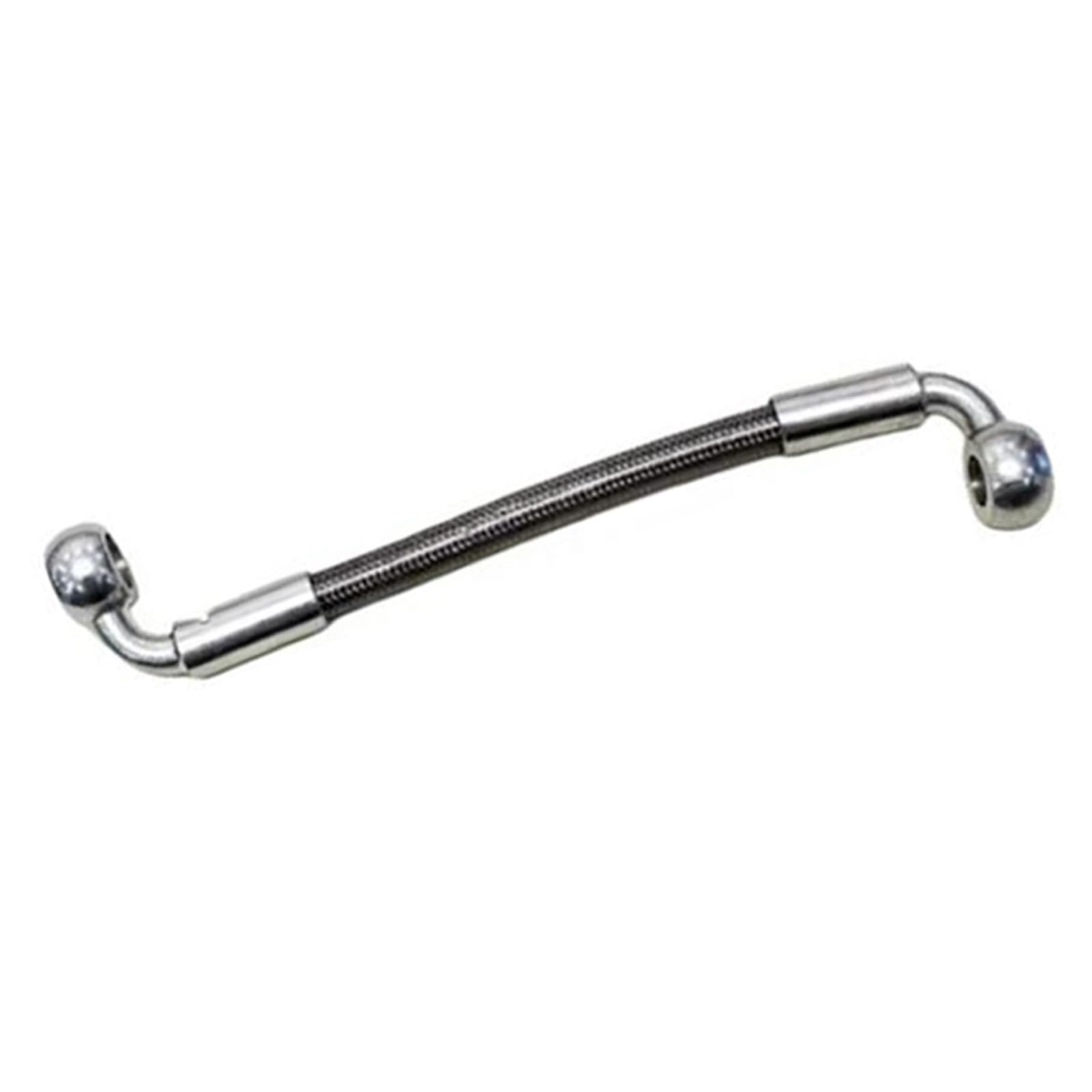 Manguera de freno hidráulico de 1200mm con tubo de aceite trenzado y banjo de 8mm para moto 8