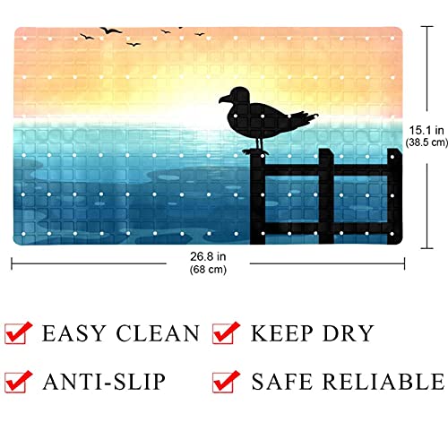 Tapis de bain antidérapant pour éviter les chutes dans la baignoire - 5