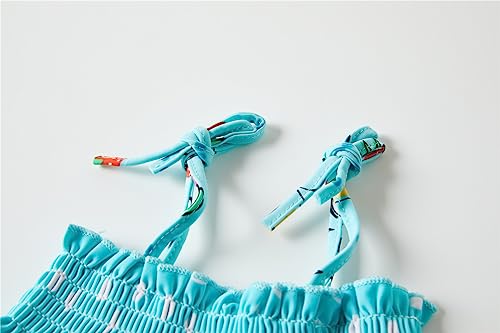 Image of Mud Kingdom Beach Sport Swimsuit for Girls Bathing Suit Bikini Set Summer Holiday