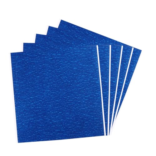 3d Printer Heat Bed Adhesive Sticker Sheets 5pcs Paper Blue