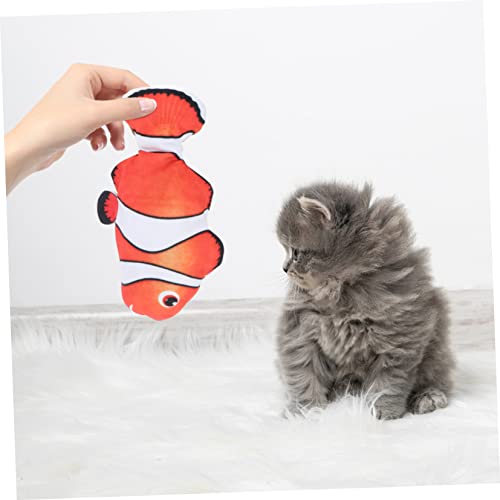 FUOYLOO 2 Pçs Simulação Brinquedo De Exercício Elétrico Crianças Brinquedo De Cozinha Gato Mordendo