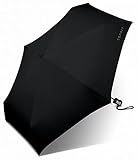 schirm schwarz weiß Geschlecht: Unisex ESPRIT Regenschirme Easymatic 4-Section Regenschirm black