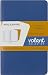Moleskine Volant Soft Cover Journal, Set of 2, Ruled, Pocket Size (3.5" x 5.5") Forget-me-not Blue / Amber Yellow - for Use as Journal, Sketchbook, Composition Notebook