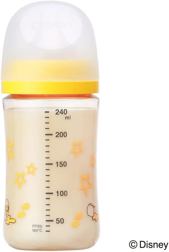 Amazon ピジョン 母乳実感 哺乳びん Disney ディズニー 240ml 3か月 Ppsu製 黄色 ベビー マタニティ ベビー マタニティ 通販