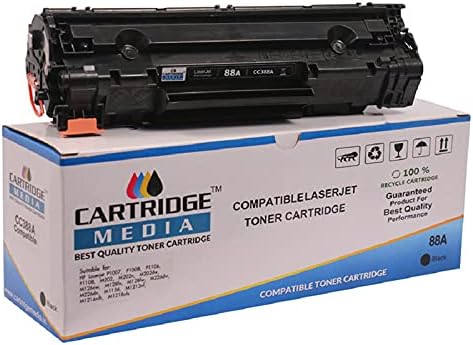 CARTRIDGE MEDIA Premuim Quality and Genuine Product P1007, P1008, P1106, P1108, M202, M202n, M202dw, M126nw, M128fn, M128fw, M226dw, M226dn, M1136, M1213nf, M1216nfh, M1218nfs CC388A Toner Cartridge