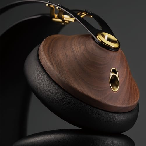 Image of MEZE AUDIO | 99 Classics Second Gen | Wooden Closed-Back Headphones for Audiophiles | Gaming | Podcasts | Wired Over-Ear Headphones with 3.5 mm to USB-C Adapter and Self-Adjusting Headband