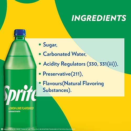 Image of Sprite Lemon-Lime Flavoured Cold Drink | Refreshing Taste | Clear Soft Drink with No Added Colours | Recyclable PET Bottle, 1.25 L