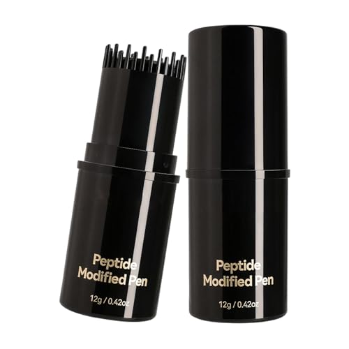 de tinte para el cabello: aplicador portátil 2 en 1 para retocar la línea del cabello, cobertura de canas vegetales de larga duración, color natural temporal para el hogar, salón, viajes