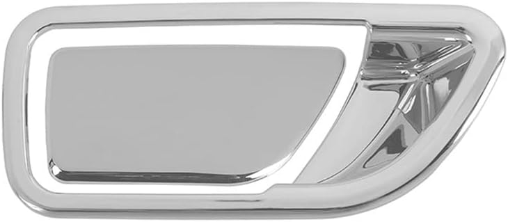 Co-Pilot Storage Box Switch Decorate Cover Trim ABS Carbon Fiber Compatible with Ford Bronco Sports 2021 2022 Car Accessories (Color : Chrome)