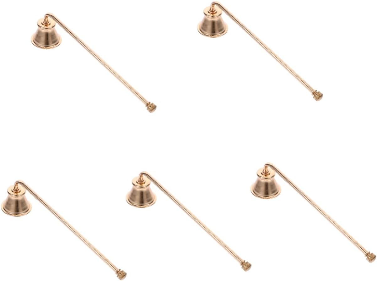 Ciieeo 5pcs Candle Wick Snuffer Tool Candle Extinguisher Cover for Safe Extinguishing for Home and Giving Protects Wick from Damage
