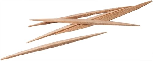 Miniatura 2 de Paro 71750 Solid Stuzz DPP P | Palillos de dientes de madera de doble punta | Palillo interdental mediano | 96 piezas de palos de madera