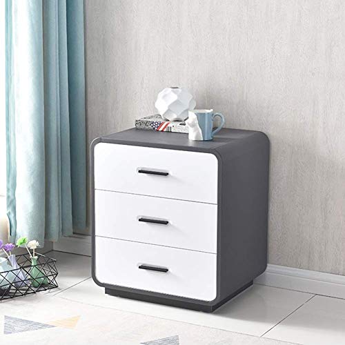 Table de chevet moderne compacte avec tiroirs pour optimiser l'espace du lit - 8