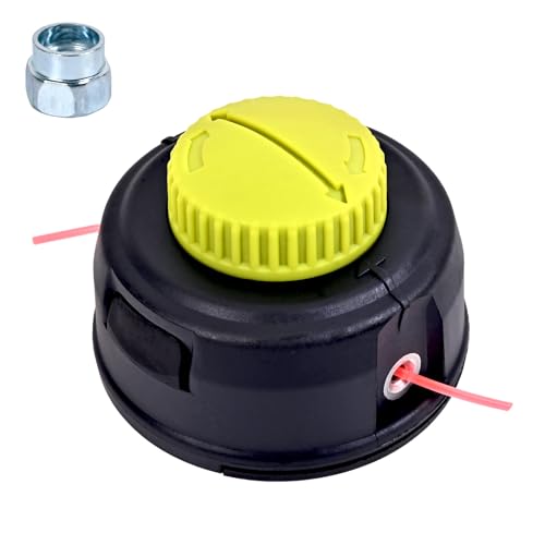 YHJDC 311759008 313318001 Compatible with Ryobi Weed Eater Trimmer Head Replacement Parts Suitable for Such As Ryobi P2009 40V RY15523A RY253SS and RY15523A Models Straight Shaft Trimmer