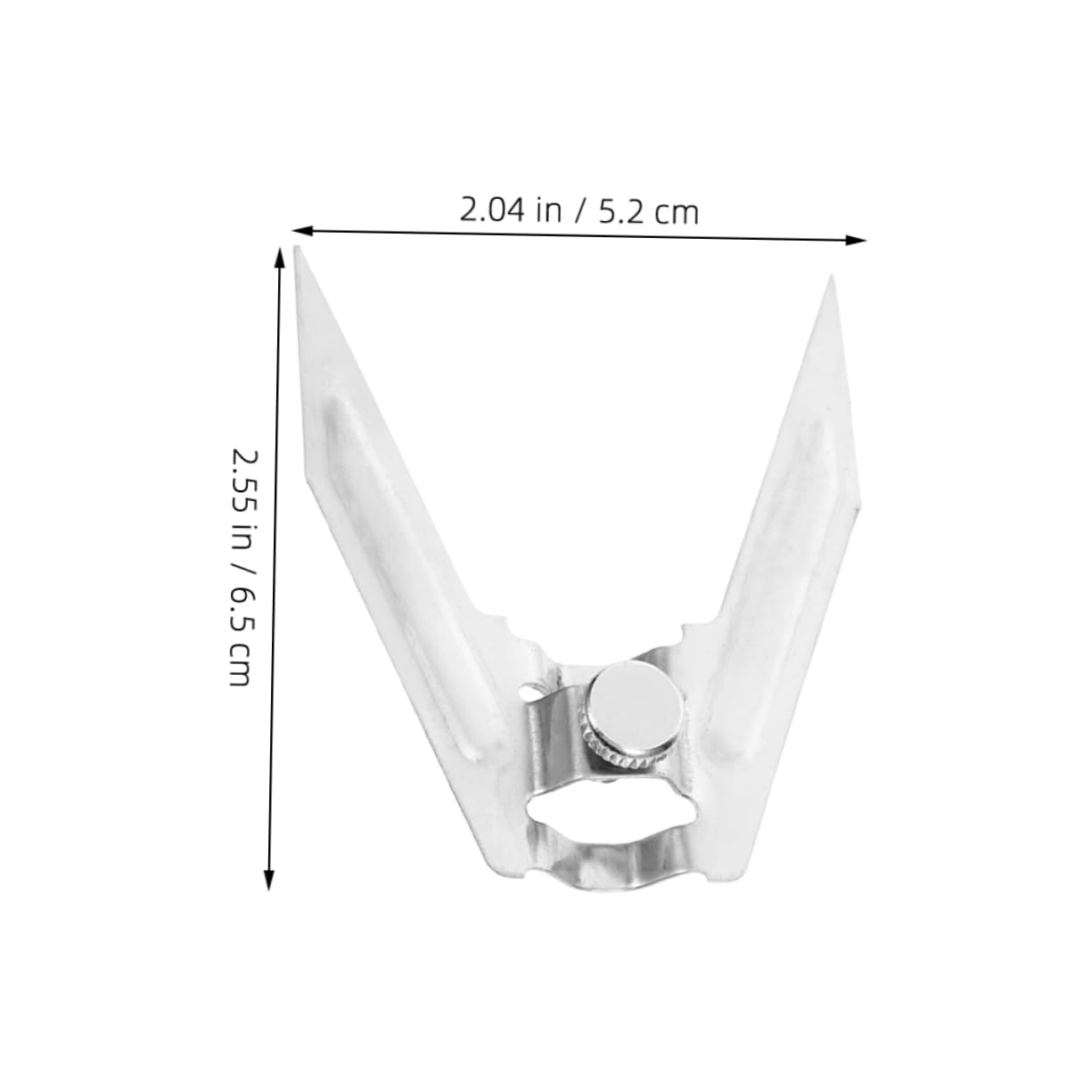 BRIGHTFUFU Barbecue Skewers Rotating Forks 4-piece Set of Stainless Steel Chicken Forks for Easy Insertion and Removal