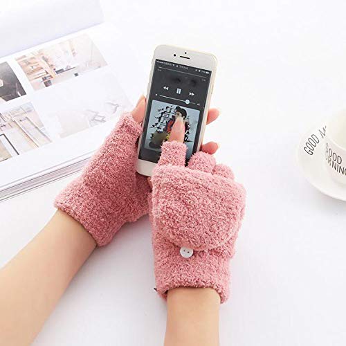 Image of Bold N Elegant - Be Bold Inside & Elegant Outside Womens Plush & Fur Winter Gloves