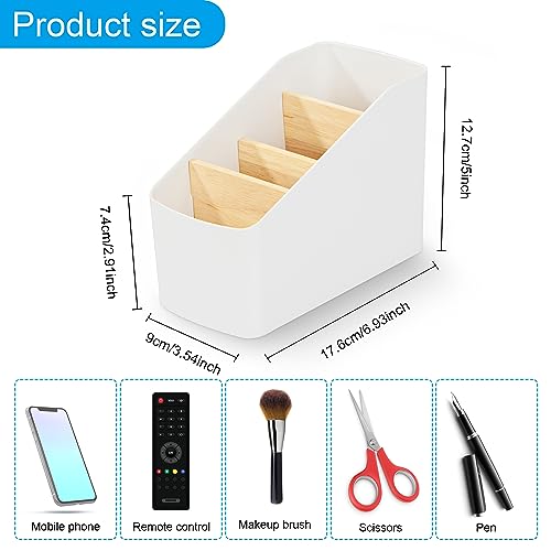 Niboken Remote Control Holder, Desk Storage Organizer Box Container - Image 4