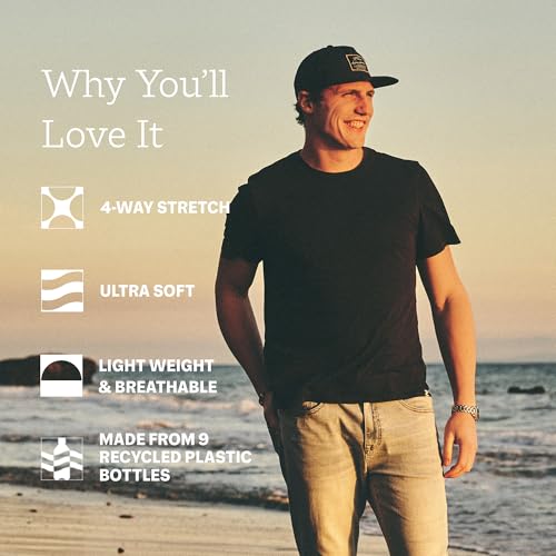 Fair Harbor The Kismet Tee –– Men's Ultrasoft Everyday T-Shirt –– Lightweight and Breathable, Trim Fit2