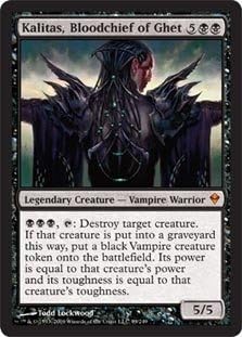 Magic The Gathering - Kalitas, Bloodchief of Ghet (99) - Zendikar