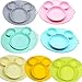 Piatto In Silicone Per Bambini Piatti Per Ciotole Per Bambini Ciotola Per Alimenti In Silicone Per Bambini Piatti In Gel Di Silice Per Bambini Stoviglie Per Bambini