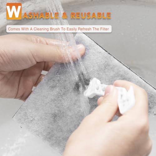 Image of CF-1 86883 HEPA Filters for Kenmore Canister 20-86883, 2086883, 86880, 81002, 20-81002, 8175084, 6Pack Vacuum Motor Safety Filters for Kenmore Sears Progressive & Whispertone, for Panasonic Models